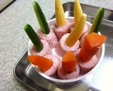 アセロラ風味　チーズソースでおつまみ作り方5写真