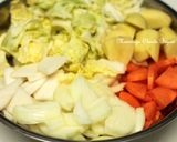 身近な食材で作る美味しい団子汁♪作り方1写真
