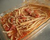 電子レンジでトマトパスタ♪作り方4写真
