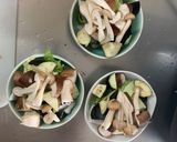 根菜茄子白菜オイすき焼き味温野菜サラダ作り方14写真