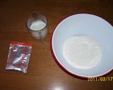 ノンオイル&卵!濃厚コーンクリームパン!作り方1写真