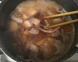 簡単イカ&里芋の煮物作り方3写真