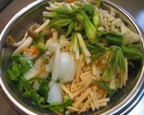 うどのかきあげ＆穂先の天ぷら作り方1写真