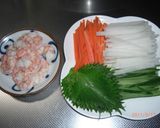 ☆簡単　野菜いっぱい生春巻き☆作り方1写真