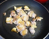 チキンと茄子とトマトのオレガノ炒め作り方2写真