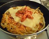 ピザ風うどん☆作り方4写真