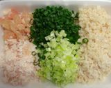 居酒屋レシピ☆絶品！〜蓮根と軟骨のつくね作り方1写真