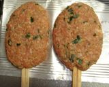 居酒屋レシピ☆絶品！〜蓮根と軟骨のつくね作り方3写真