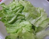 レタスともやしのスープ♪作り方1写真