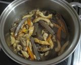 たっぷり生姜入り！こんにゃく竹輪煮作り方8写真
