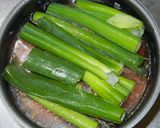 炊飯器の保温機能でステーキ肉で野菜巻き作り方7写真