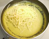 ランチに♪　ルッコラクリームパスタ作り方3写真