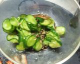 爽やかなうざく鰻蒲焼とキュウリの甘酢和え作り方5写真