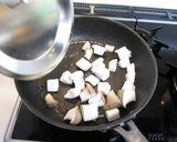 触感を楽しんでください！エリンギ親子丼。作り方5写真