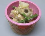 しめじ＆いんげんのごまだれポテサラ作り方6写真