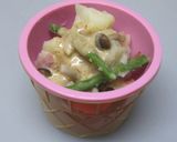 しめじ＆いんげんのごまだれポテサラ作り方6写真