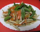 にんじんとごぼうの味覇きんぴら作り方5写真