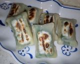 餃子の皮で★大葉チーズ作り方9写真