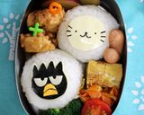 サンリオ＊バッドばつ丸のキャラ弁作り方4写真