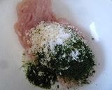磯の香りたっぷりの　鶏の親子巻き◎作り方2写真