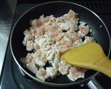☆鶏挽き肉の胡麻味噌そぼろ☆作り方1写真