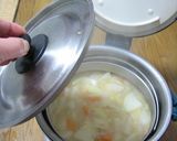 大根とツナ缶で味噌汁を保温鍋で作り方4写真
