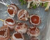 串焼き★豚バラの野菜巻作り方1写真