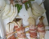 串焼き★豚バラの野菜巻作り方2写真