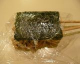 我が家のお弁当用おにぎり２種作り方2写真