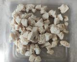 鶏むね肉ケチャップライス作り方1写真