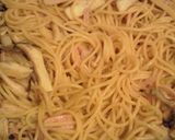 ☆純喫茶のスパゲティー☆きのこ醤油バター作り方5写真