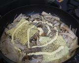 たっぷりきのこの粒々クリームチーズスパ☆作り方4写真