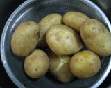 新じゃがのしわしわ揚げ作り方3写真