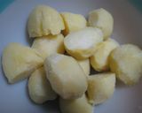 新じゃがのしわしわ揚げ作り方4写真