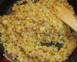 豪華に変身♪ねぎチャーハンの焼肉のせ作り方7写真