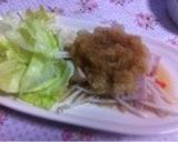 マグロともやしのおろポンサラダ作り方4写真