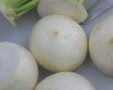 手早く完成　蕪と鶏のクリーム煮作り方4写真