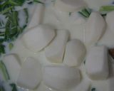 手早く完成　蕪と鶏のクリーム煮作り方17写真