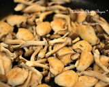 鶏むねと小松菜のこってり味噌マヨ炒め♪作り方5写真