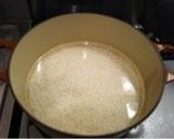 ルクルーゼでふっくらご飯作り方1写真