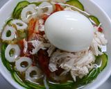 簡単！具たっぷり☆韓国冷麺ハーフ作り方8写真