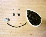 キャラ弁★スヌーピーのまるぱんサンド作り方4写真