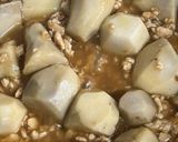 里芋と鶏そぼろの煮もの＊とろみ仕立て作り方5写真
