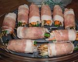 【蒸し】野菜の肉巻き作り方3写真