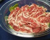 豚レタス蒸し～新玉葱ソースで～作り方1写真