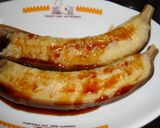 酸味のきいた蒸しバナナ作り方3写真