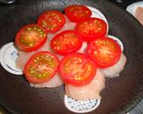 ささみとプチトマトの蒸し物作り方2写真