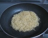 ラーメンで・・・かたやきそば風作り方4写真
