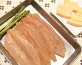 アスパラ・ささみチーズのロールフライ作り方4写真