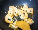 海老とキャベツのパスタ作り方6写真